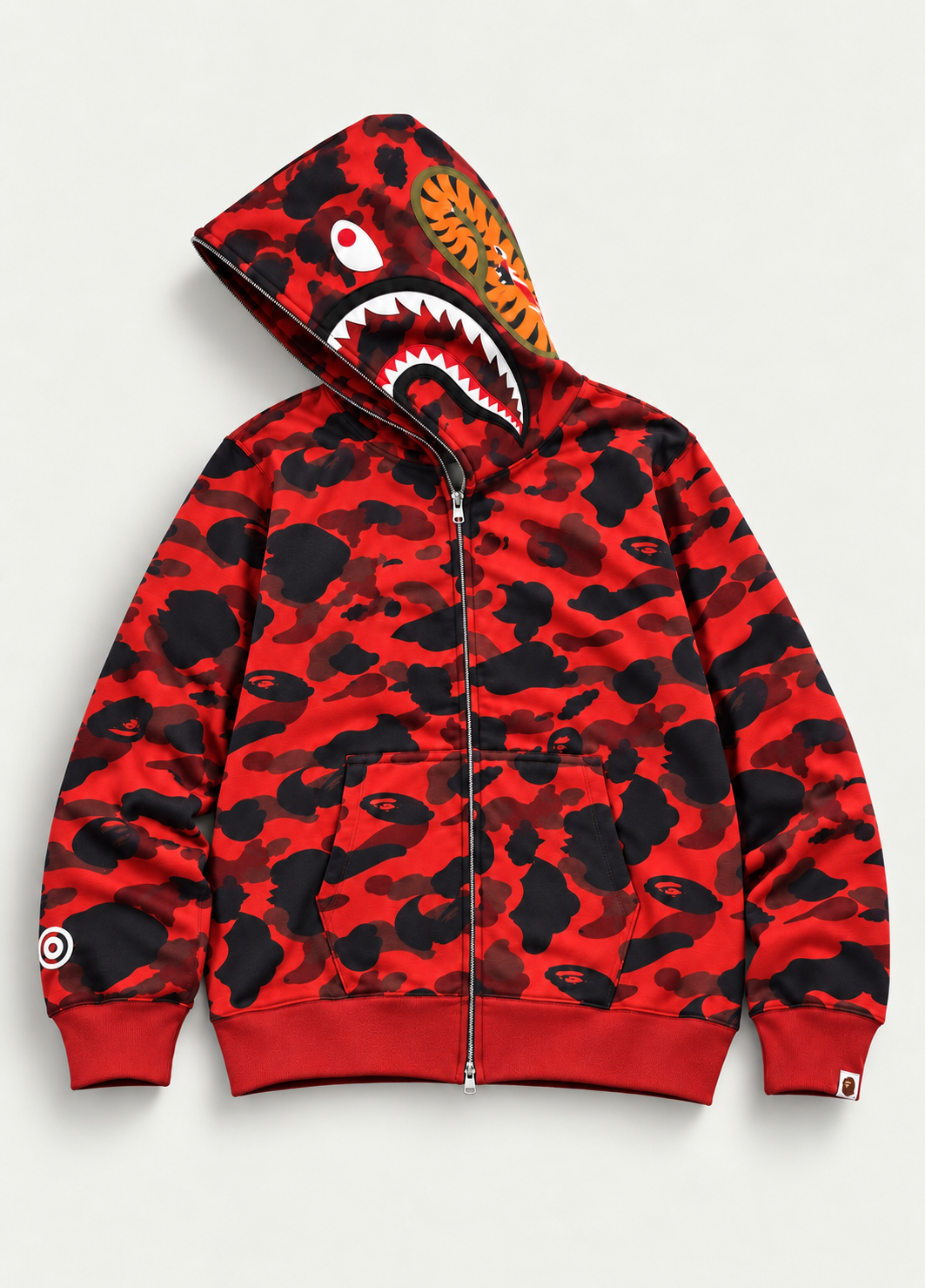 SHARK RED HOODIE