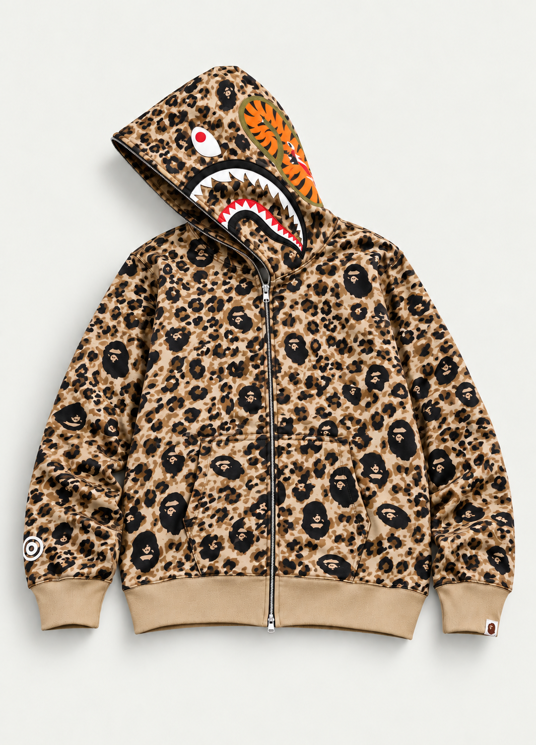 SHARK LEOPARD HOODIE