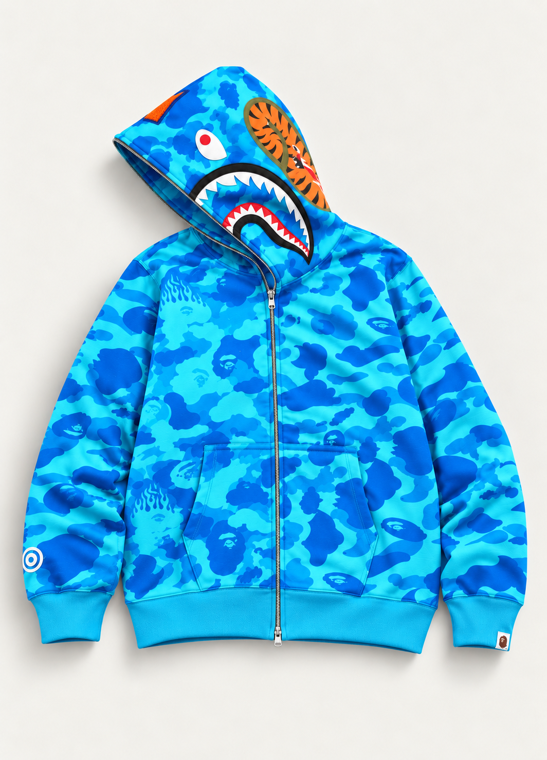 SHARK BABY BLUE HOODIE