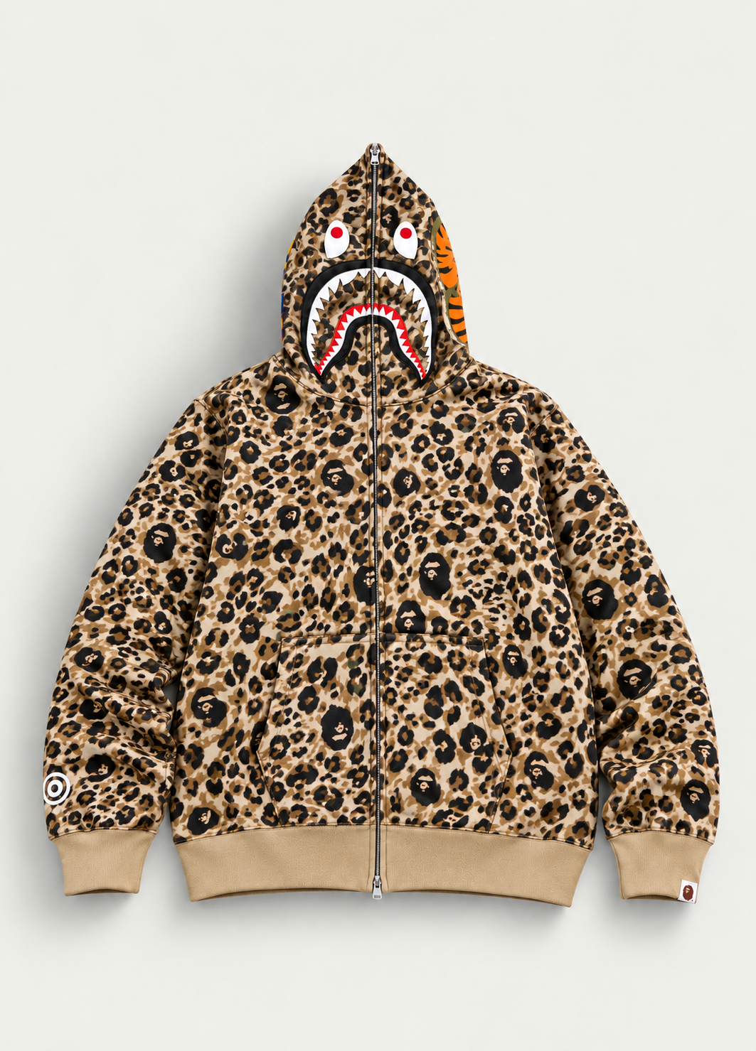 SHARK LEOPARD HOODIE