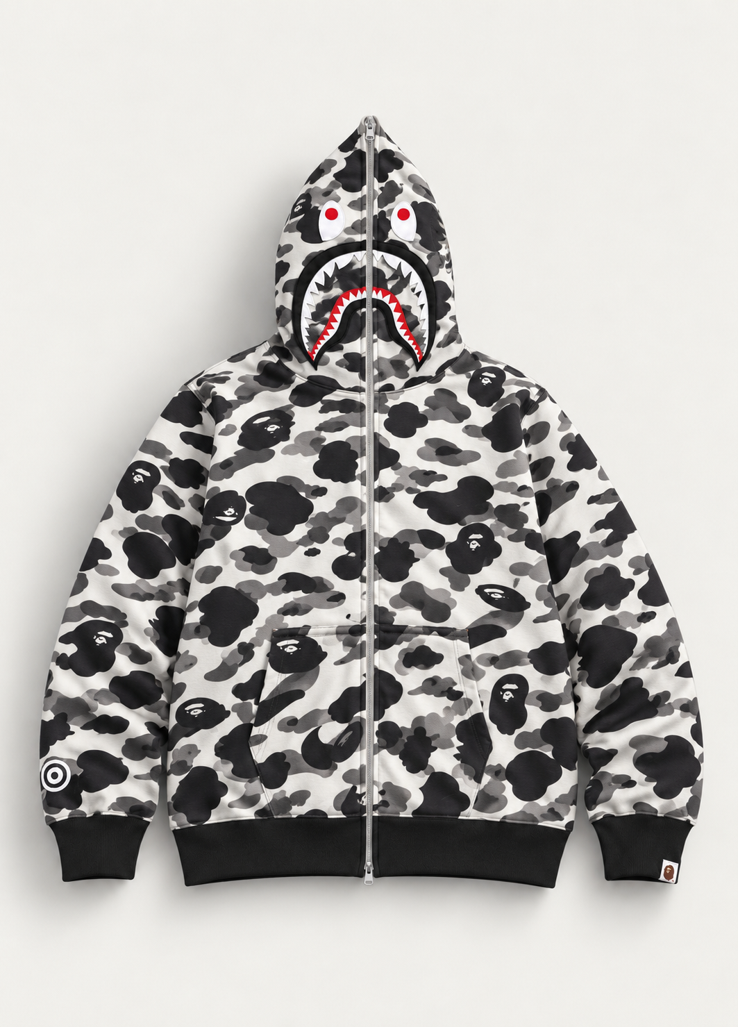 SHARK ZEBRA HOODIE
