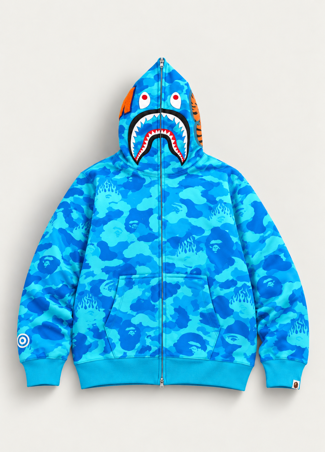 SHARK BABY BLUE HOODIE
