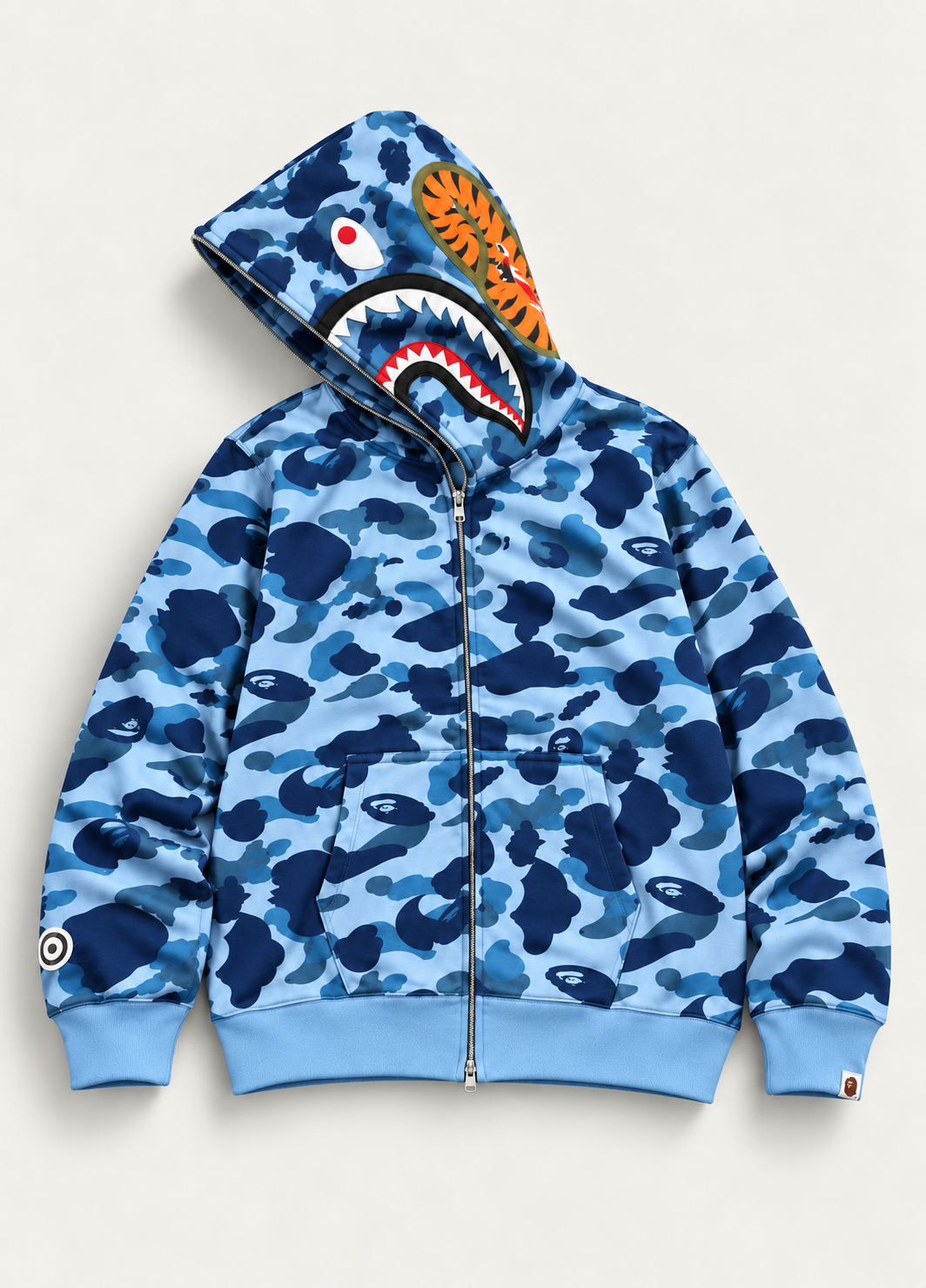SHARK TURQUOISE HOODIE